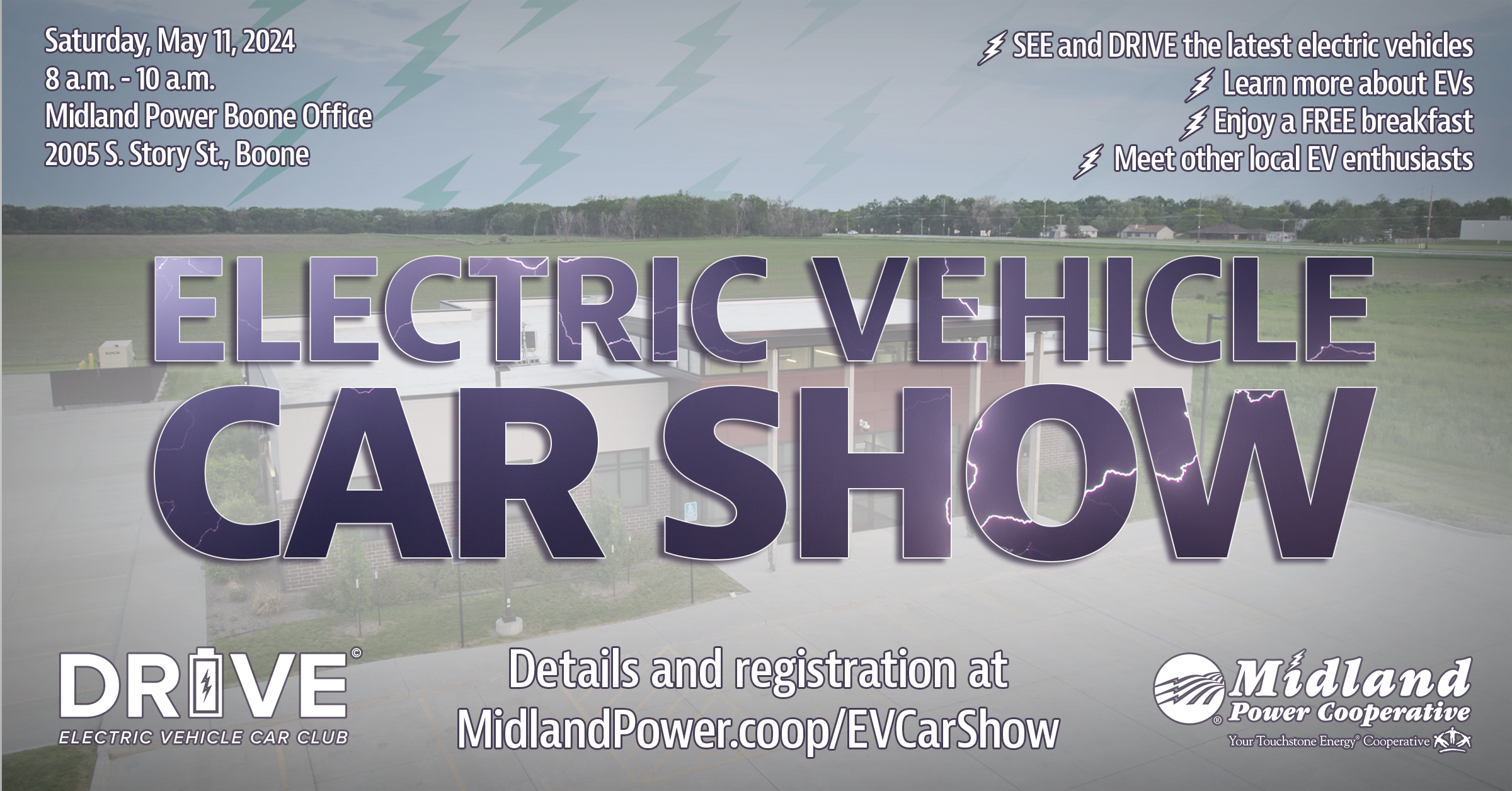 Midland Electric Vehicle Car Show